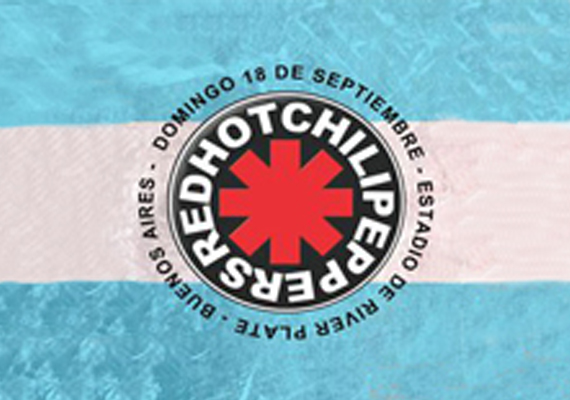 Red Hot Chilipperpers Estadio River.